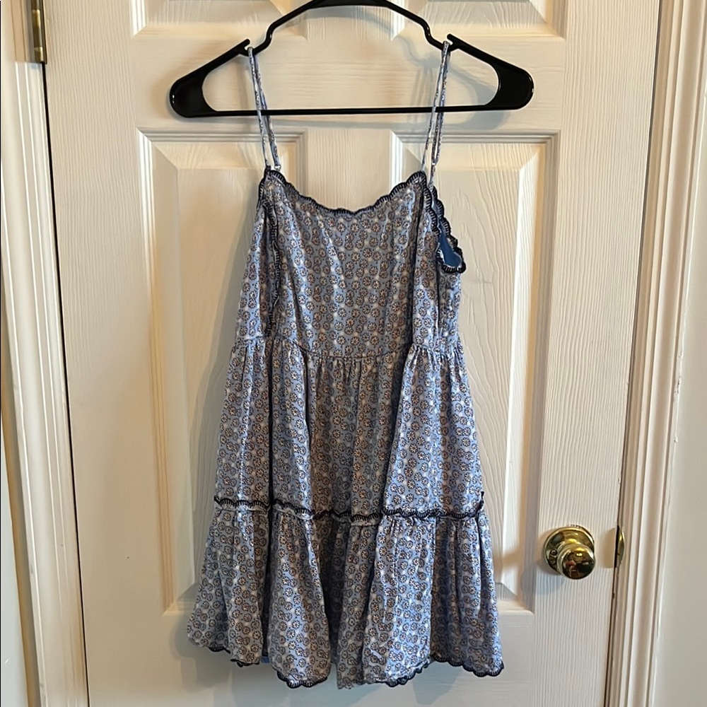 Urban Outfitters blue floral dress